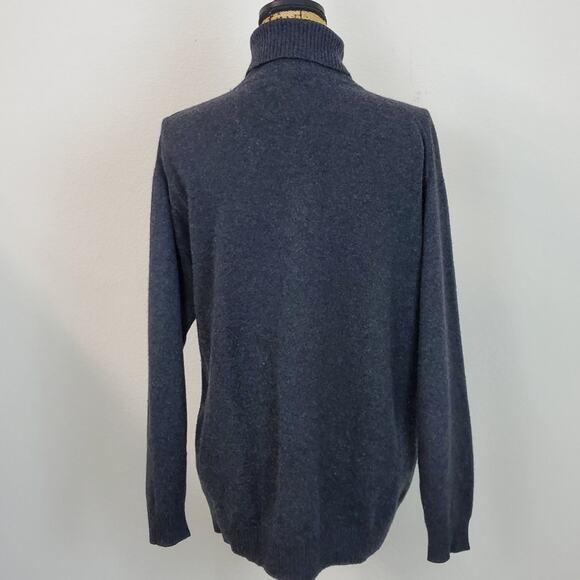 VINTAGE Jean Jaques Benson Cashmere Turtleneck sz M - Picture 3 of 4